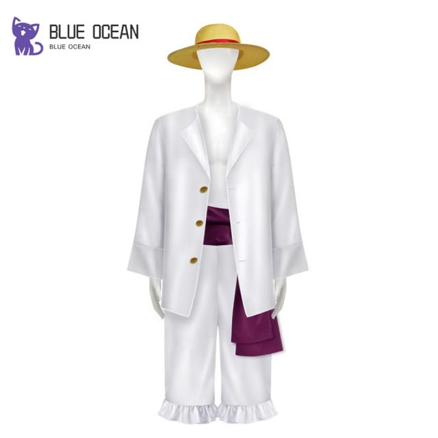 ONE PIECE モンキー D ルフィ ニカ フィギュア ギア5 風 コスプレ衣装